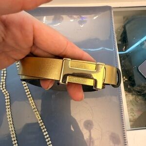 Gold Designer Men's Belt